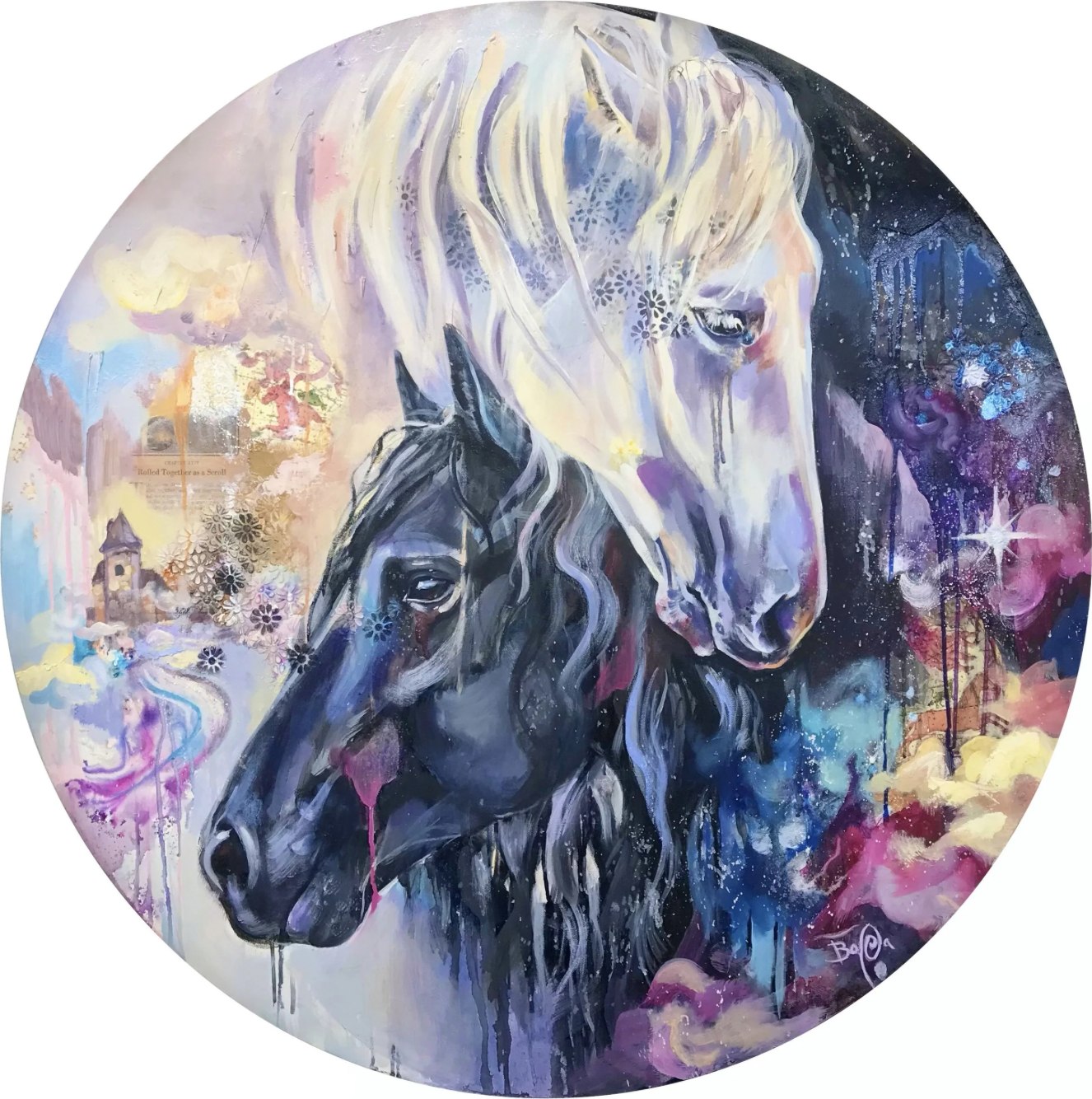 Among the Stars painting