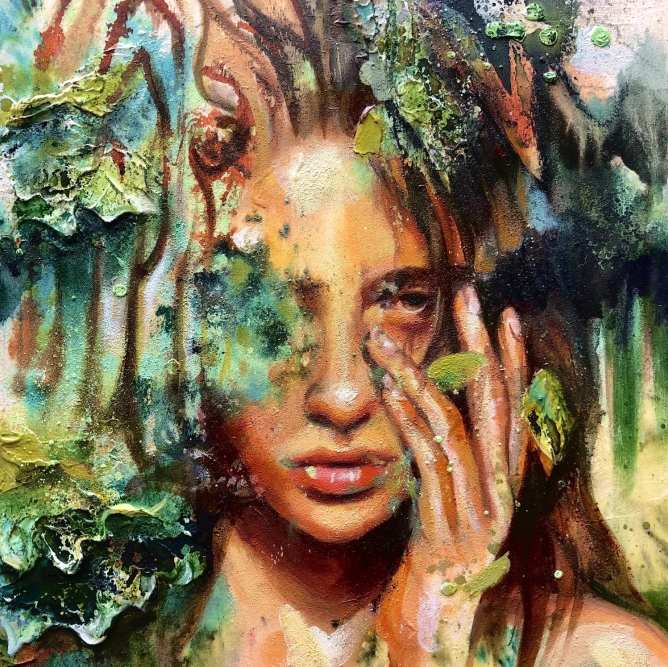 Into the Forest painting